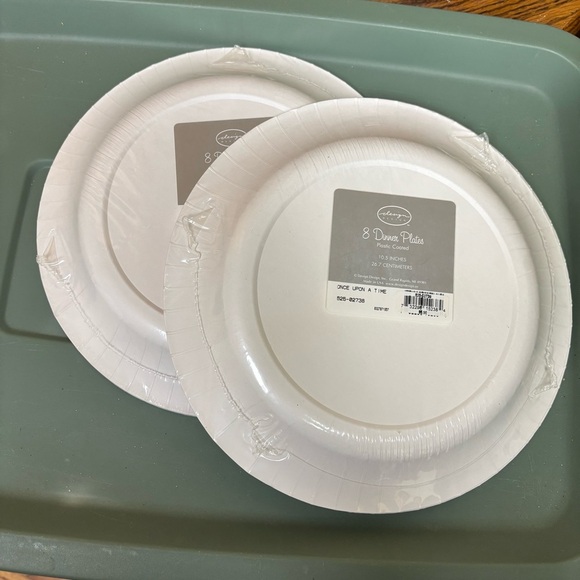 Design Design Once Upon a Time Pink Fairy 10.5 inch Dinner Plates, Two 8 Packs - Picture 3 of 3